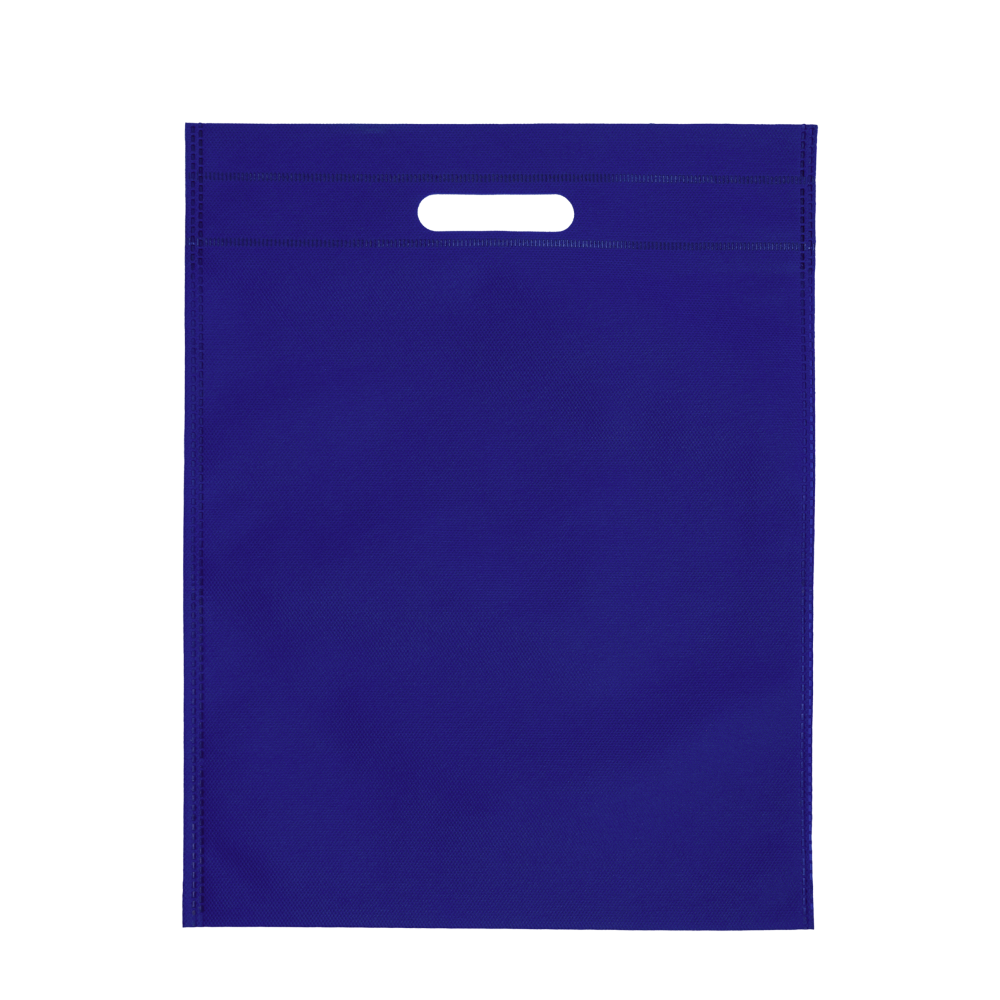 Bolsa ecológica sellada con suaje, sin fuelle.